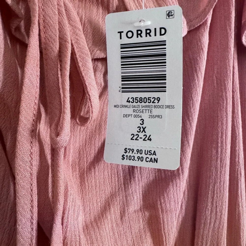 Torrid Rosette Sleeveless Dress - Picture 2 of 3